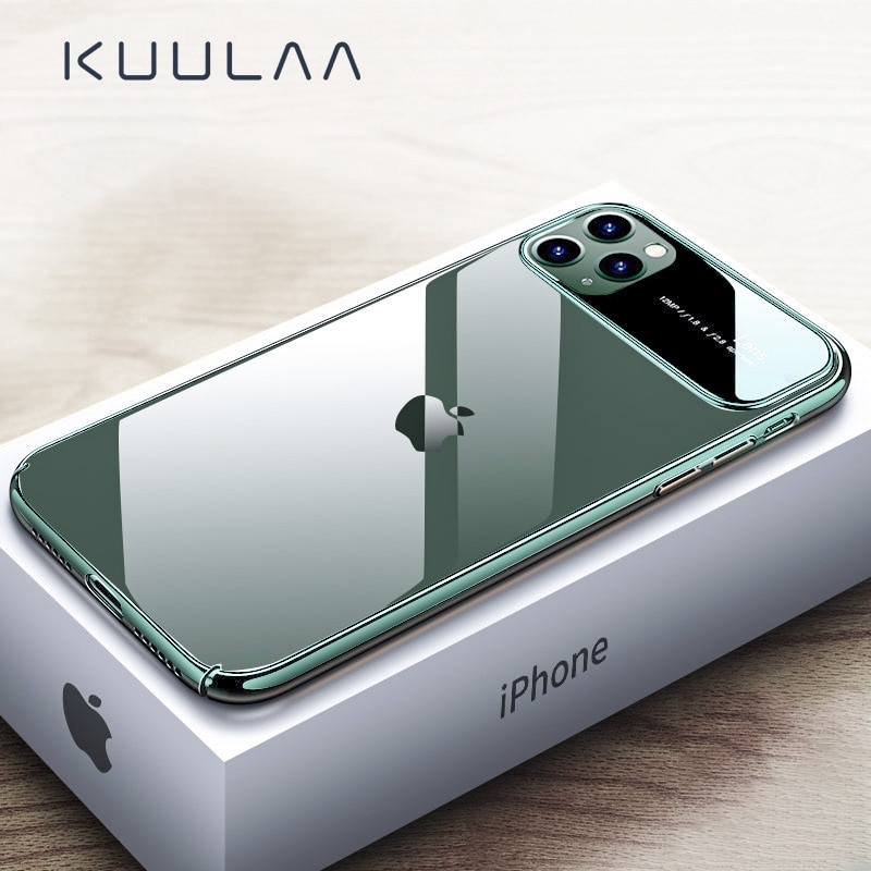 

KUULAA Casing Kaca Mewah Shockproof untuk iPhone 11 Pro Max