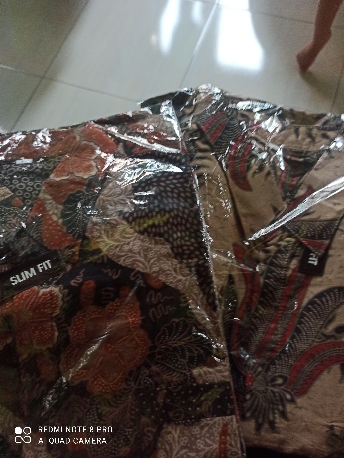 Kemeja Batik Slimfit Top Brand