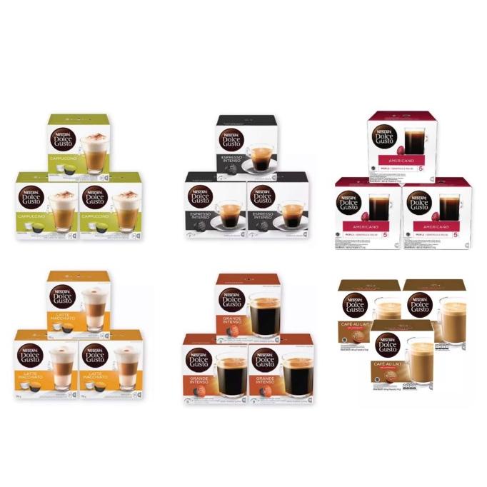 

Promo Nescafe Dolce Gusto Capsule 3 Box Original Hot