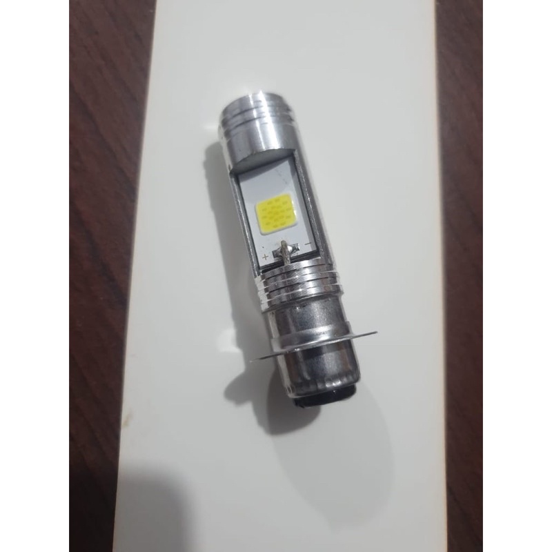 LAMPU MOTOR LED PUTIH H6 2 SISI 12 MATA TITIK AC DC HIGH LOW LAMPU JAUH DEKAT UNIVERSAL HONDA YAMAHA SUZUKI NMAX PCX VARIO BEAT SCOOPY AEROX VIXION 125 150 DLL va NN-LED H6 BIASA