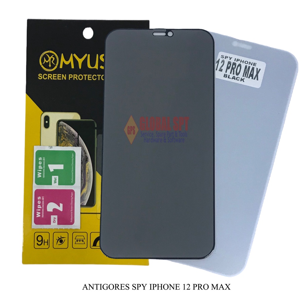 SPY IP 12PRO MAX / ANTIGORES SPY  / TEMPERED GLASS SPY 12 PRO MAX