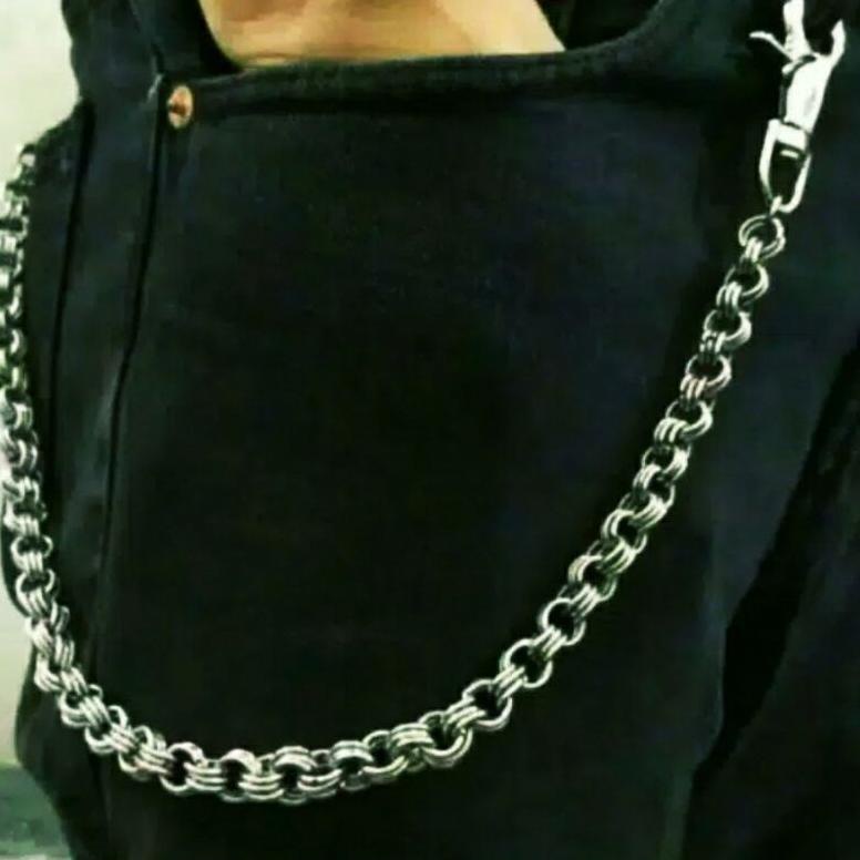 RANTAI DOMPET STAINLESSTEEL ANTI KARAT PRIA [CK. 827267]