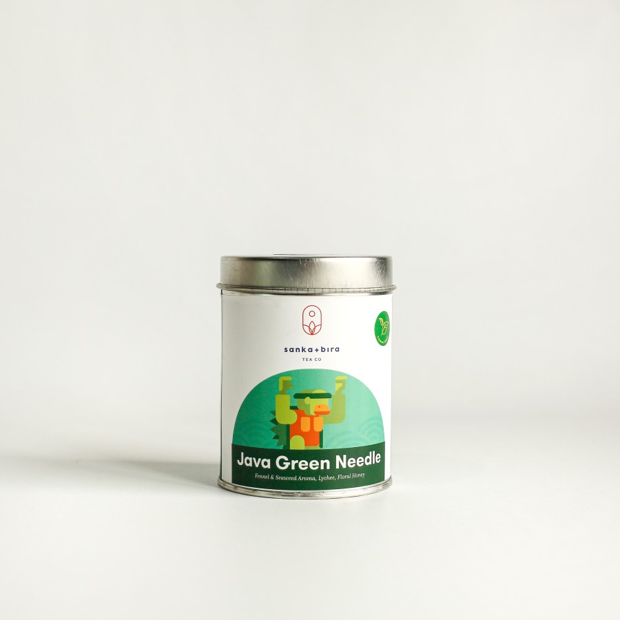 

Sanka+Bira Java Green Needle (Single Origin Green Tea, Loose Leaf)