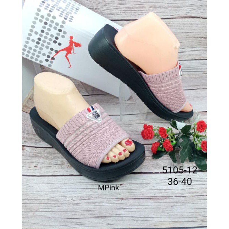 SANDAL WEDGES IMPORT WANITA SOFIYA 5105-12-2