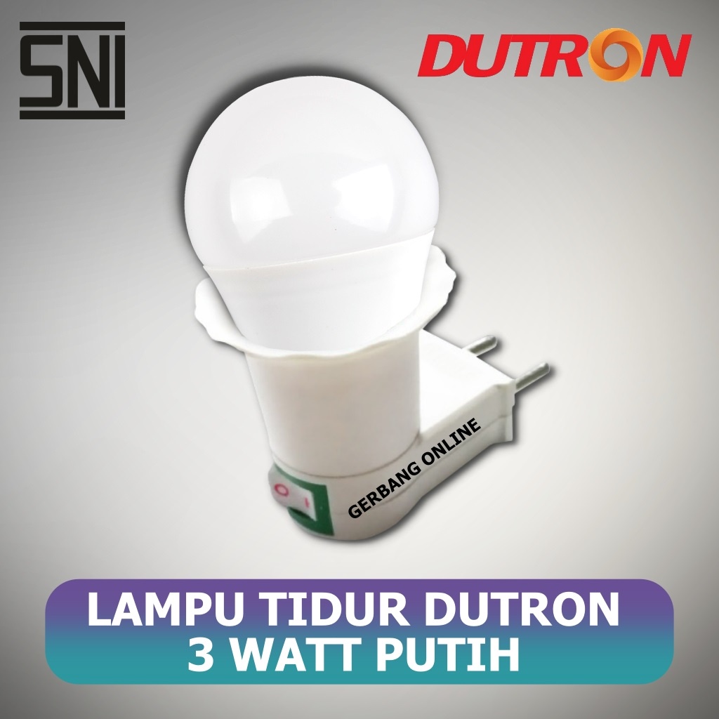 Lampu Tidur Fitting Colok Saklar On Off Switch E27 Bohlam Bisa Ganti