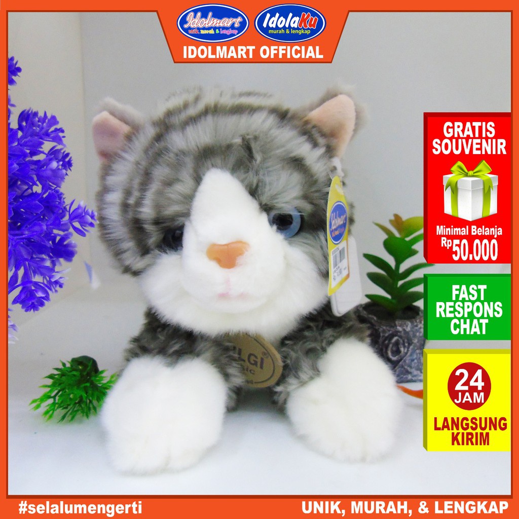 IDOLAKU Boneka Kucing  / ukuran 36cm