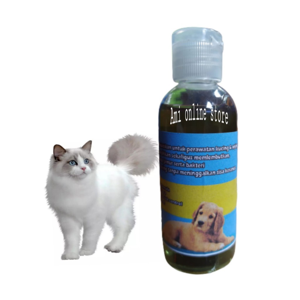 SHAMPOO NATURAL AROMA JERUK KUTU / BAKTERI KUCING / ANJING 50ml