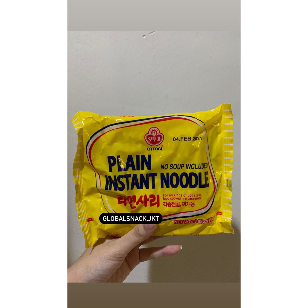 

OTTOGI PLAIN INSTANT NOODLE NO SOUP INCLUDED RAMENSARI