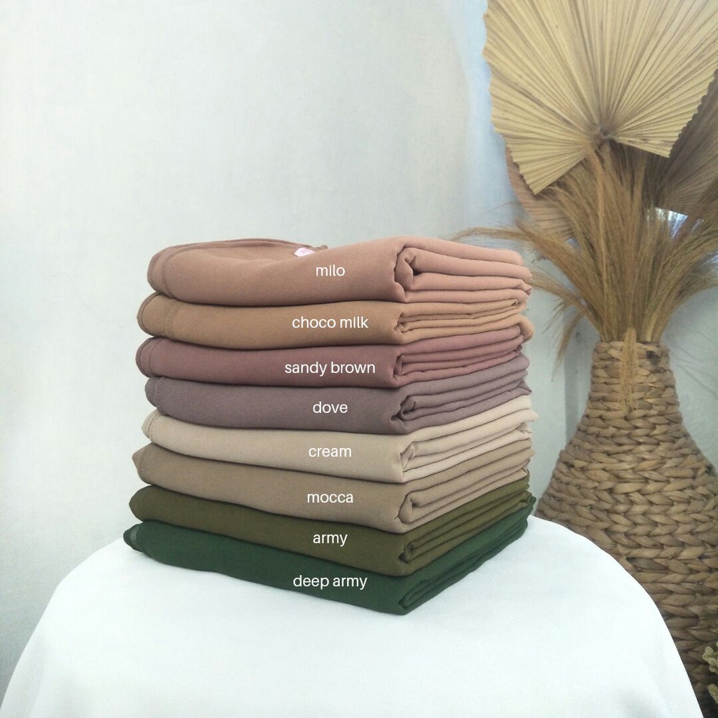 (PART 1)PASHMINA 200x75 SET CADAR/PASHMINA CERUTI SYARI/PASHMINA JUMBO-deep army