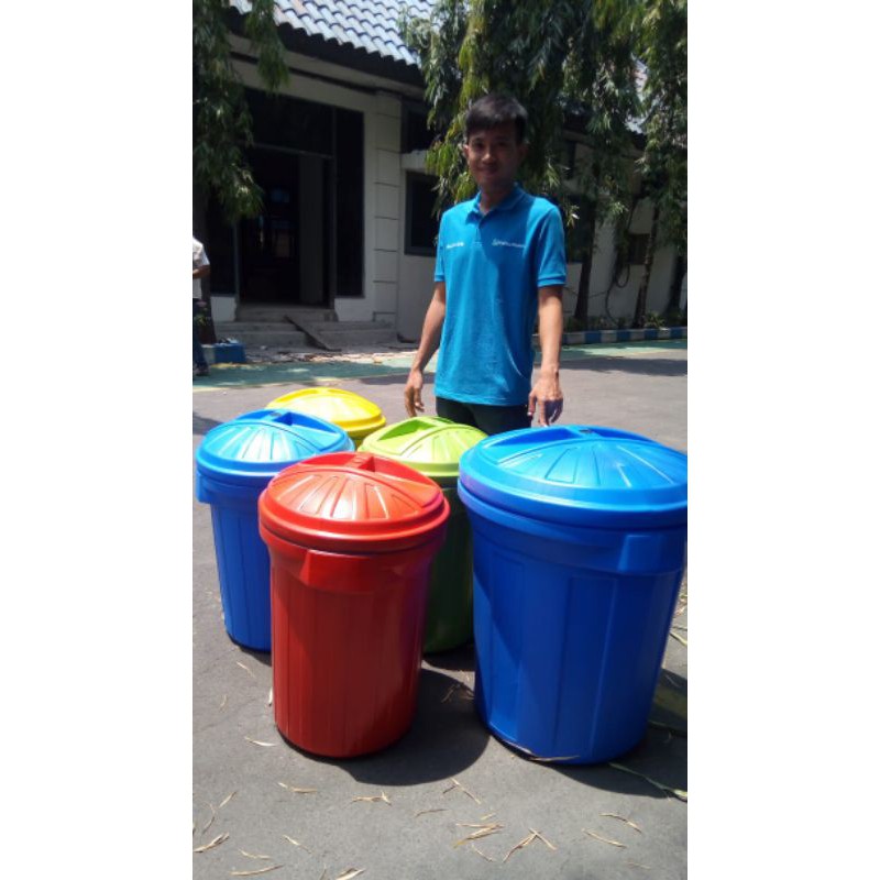 Jual Tong Sampah Plastik Super Merk Maspion 80 Liter Shopee Indonesia 4984