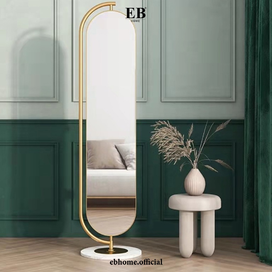 Cermin Kaca Berdiri Full Body / Standing Oval Mirror 250/1