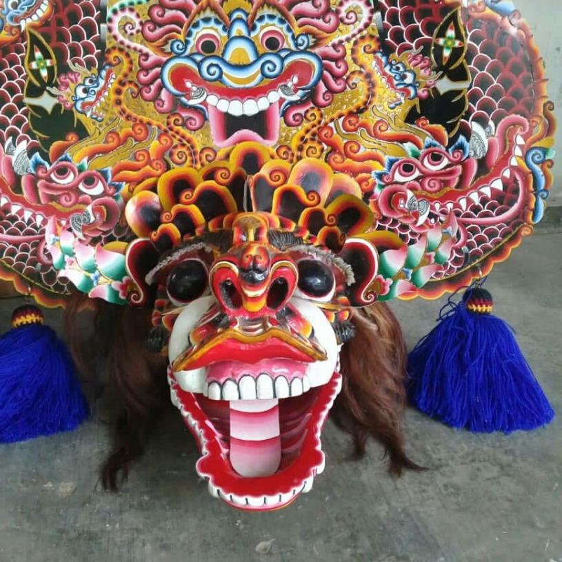 Bagus Dipakai.. ✅barongan anak SD premium / barongan / caplokan / ganongan / bujang ganong / devil /