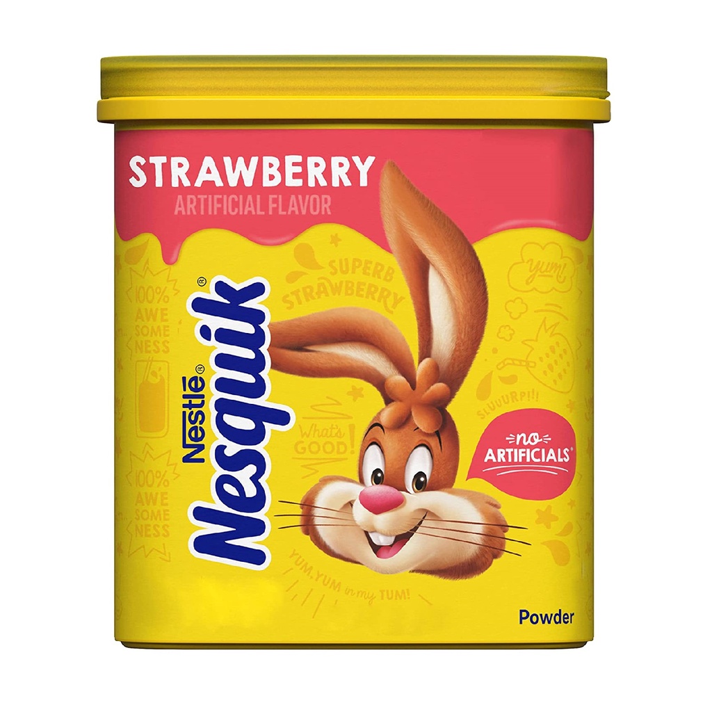 

bubuk stroberi strawberry nesquik 285