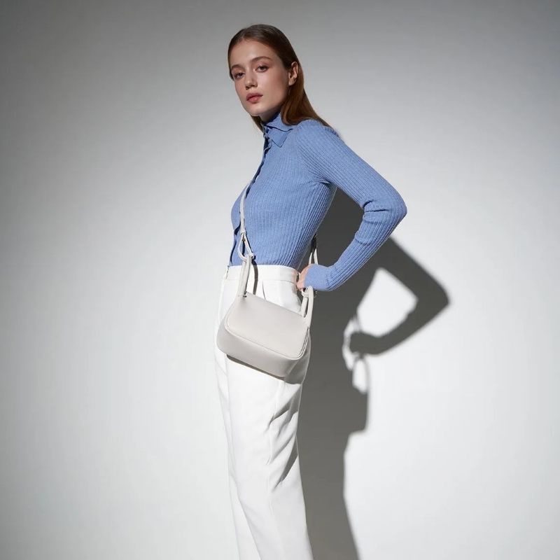 8.8 SALE | CK Evelynn Padded Double Handle Slouchy Bag