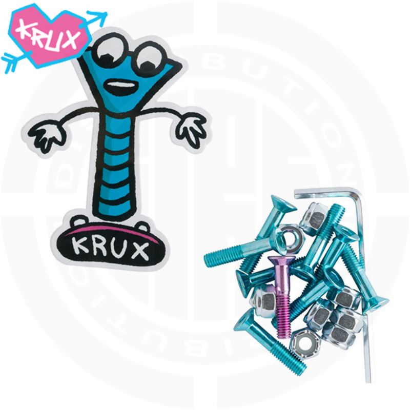 KRUX Krome 1 in Allen Hardware Blue/Pink Pk/9