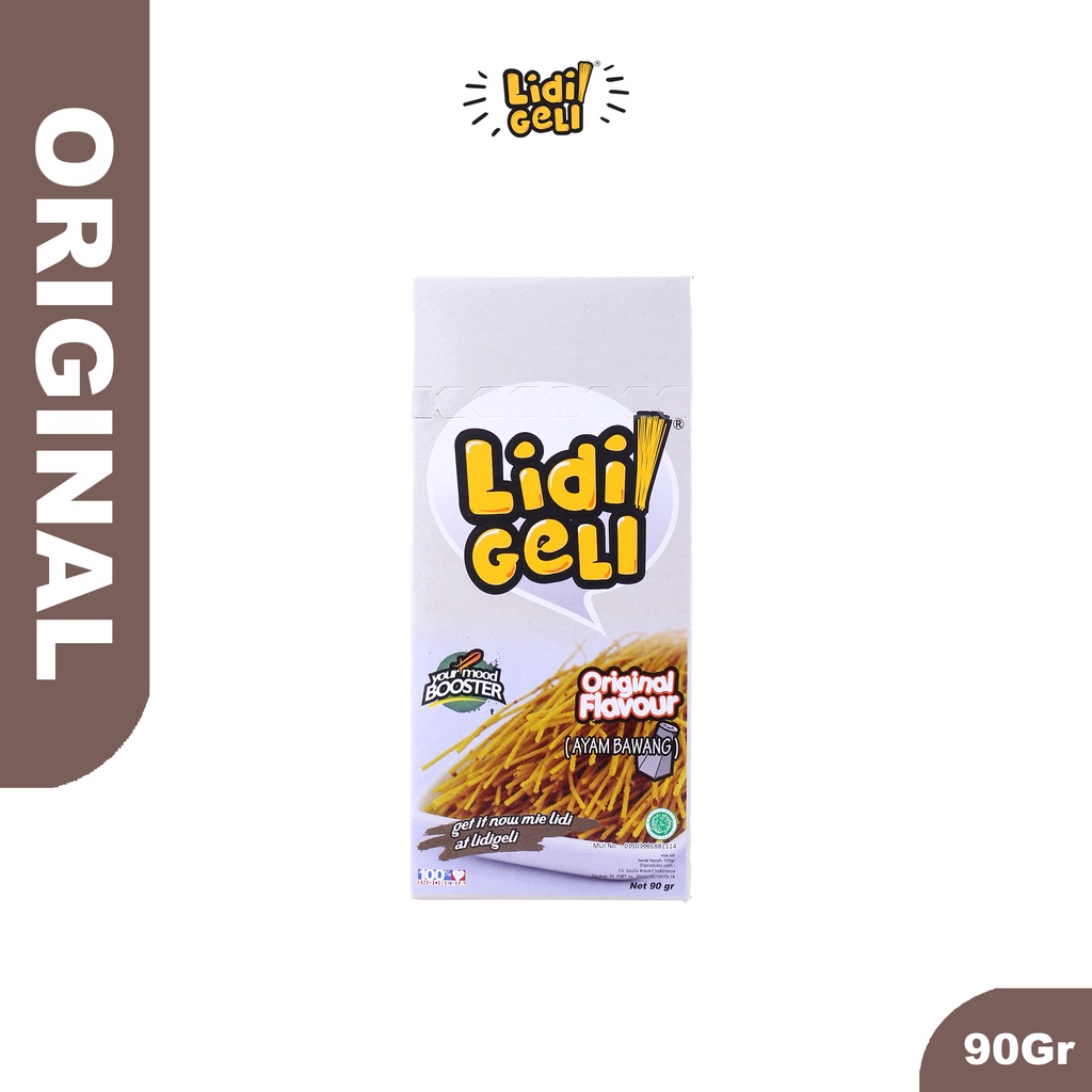 Lidi Geli - Mie Lidi Rasa Original 90gr