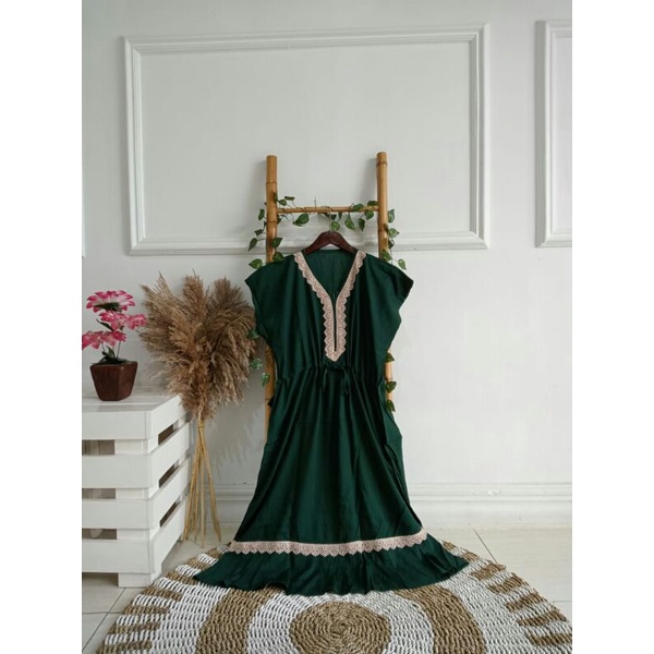 DASTER ARAB SERUT VARIASI RENDA / PITA FENDI DASTER VIRAL SERUT