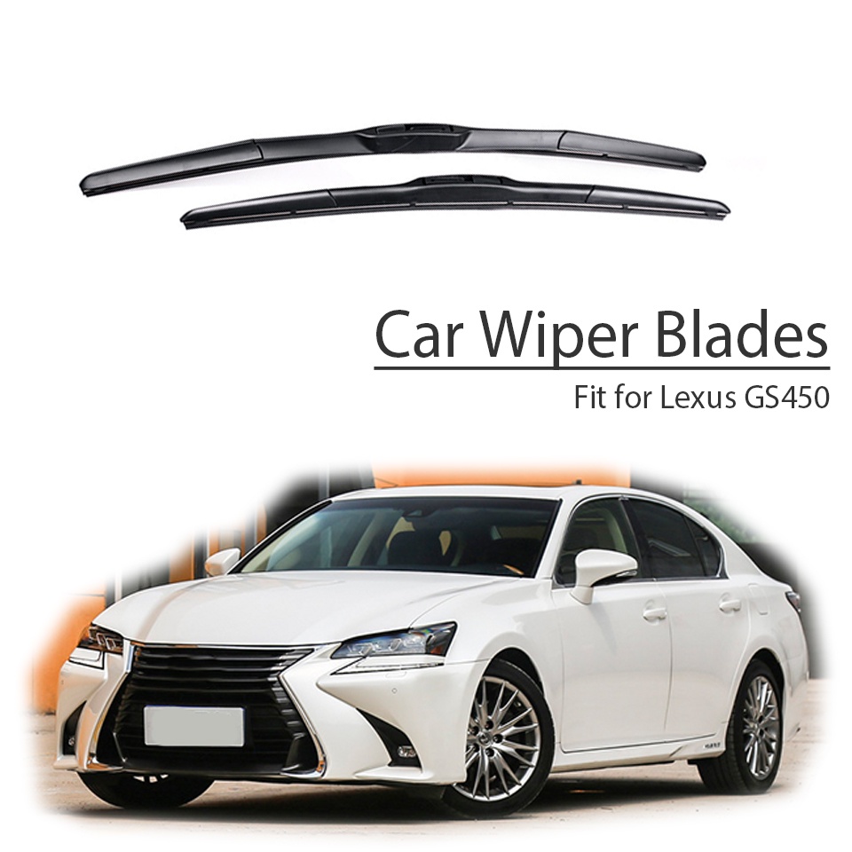 1 Set Karet Wiper Depan Mobil Untuk Lexus GS450 1997-01 2012-16