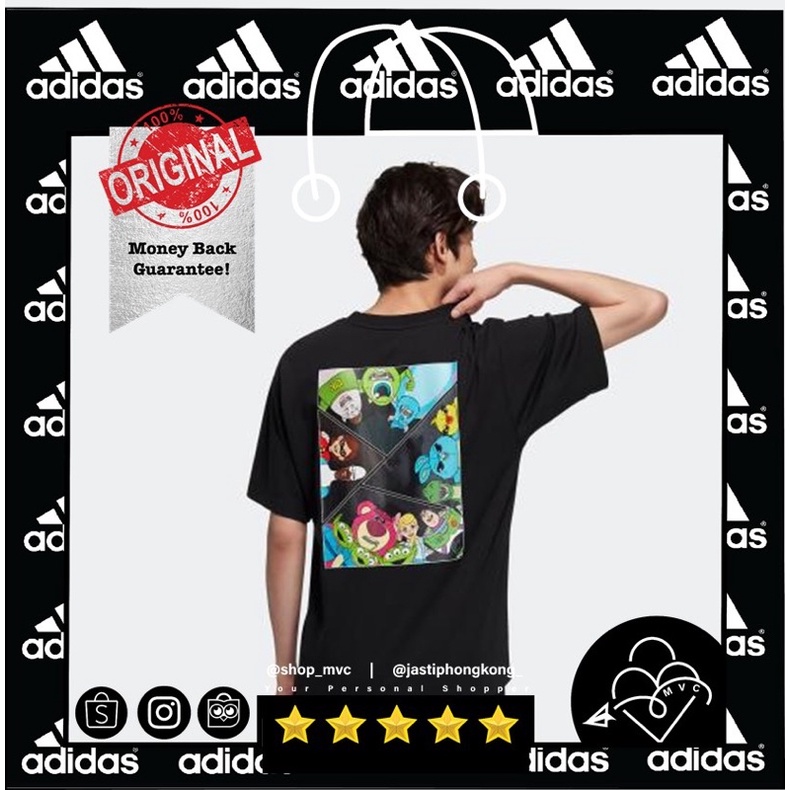 T-SHIRT TOY STORY ADIDAS / KAOS DISNEY ORIGINAL / KAOS TOY STOR