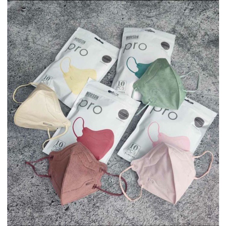 MASKER KN95 KOREA PACK ISI 10PC / MASKER KN95 Y&amp;B CARE / MASKER KN95 PREMIUM 6PLY