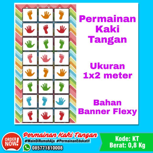 Mainan Edukasi Kaki Tangan Shopee Indonesia