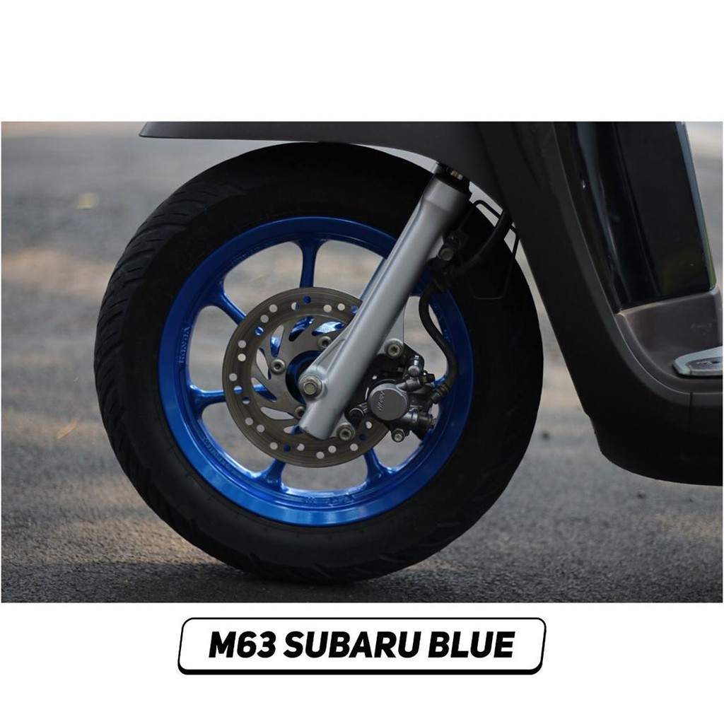 Paket Cat Velg M63 Subaru Blue + FREE Kartu Remi /Sapporo Ultimate/Cat Spray Semprot Aerosol Terbaik