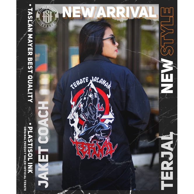 JAKET COACH PSHT TERJAL KEREN