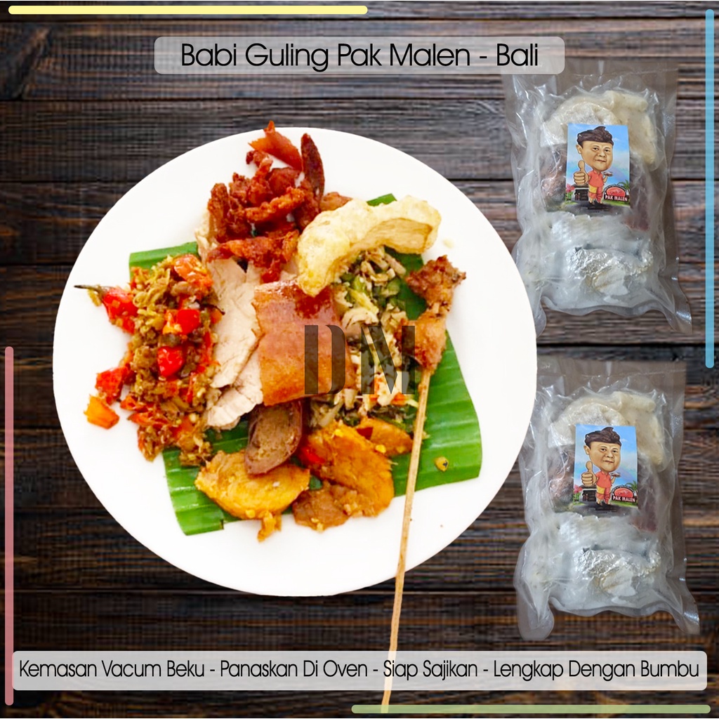 

Babi Guling Pak Malen Kriuk Nasi Daging Pork Ribs Belly Pangggang Karya Rebo Pan Ana Kulit Lemak Sate Lilit Rambak Kerupuk Krupuk Bacon Ham Samcan Samsam Hong Segar Manis Slice Giling Vacum Utuh 1 Ekor Oleh Oleh2 Makanan Khas Bali Hutan Frozen Food Beku