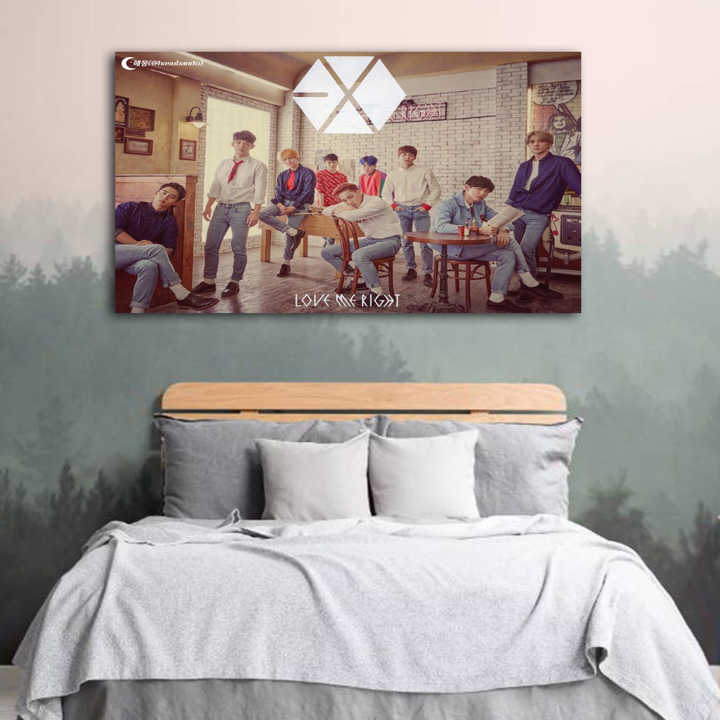 POSTER KPOP CUSTOM BTS, BLACKPINK, NCT, EXO, DLL
