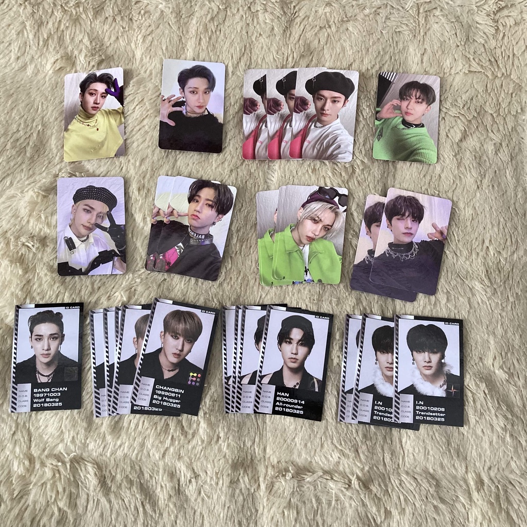 [READY STOCK] STRAY KIDS PHOTOCARD ODDINARY ALBUM BANG CHAN LEE KNOW CHANGBIN HYUNJIN HAN FELIX SEUN