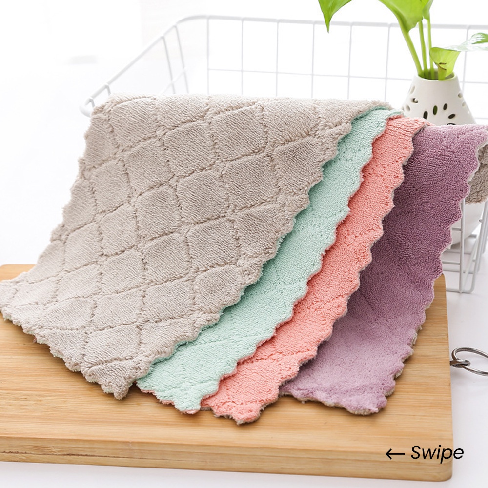 Kain Lap Microfiber Lap Dapur Cepat Menyerap Air