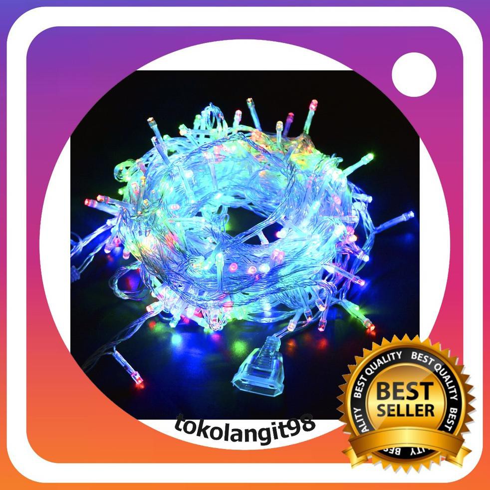 Rgb Lampu Natal Led Dekorasi Lampu Tumblr Dgn Colokan Sambungan