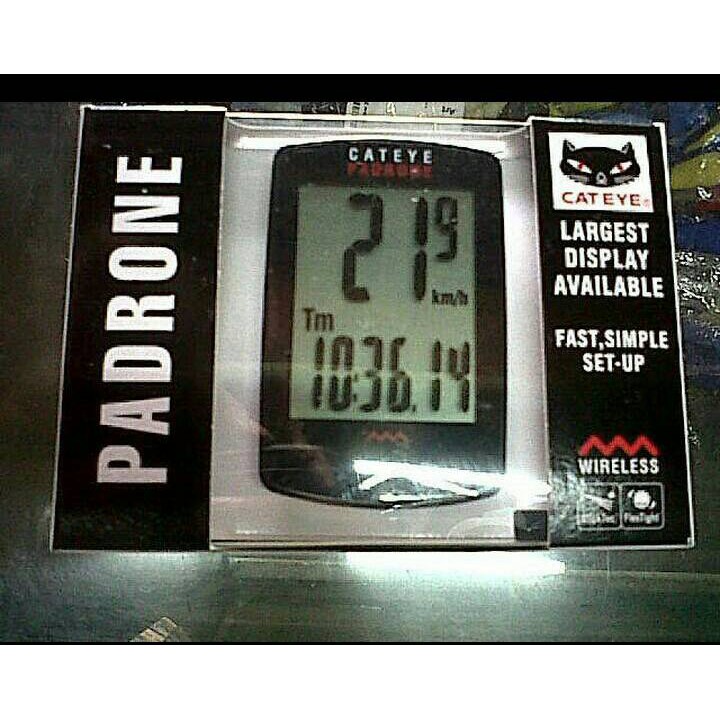 Speedometer sepeda cateye padrone