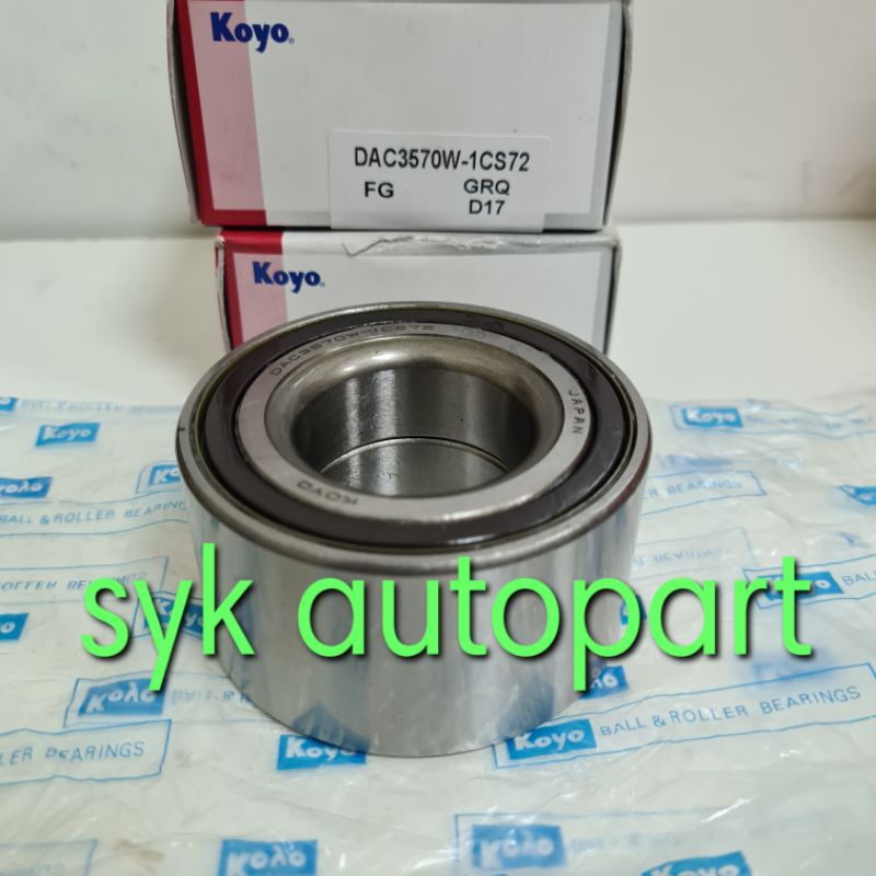 BEARING RODA DEPAN AGYA AYLA SENSOR ABS DAC 3570-W1 KOYO