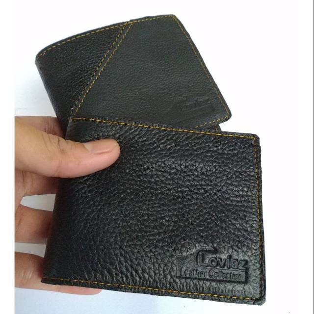 Dompet kulit pria pendek ASLI FULL GRAIN kulit sapi ORI vintage luffman Dompetkulit MASA KINI MU