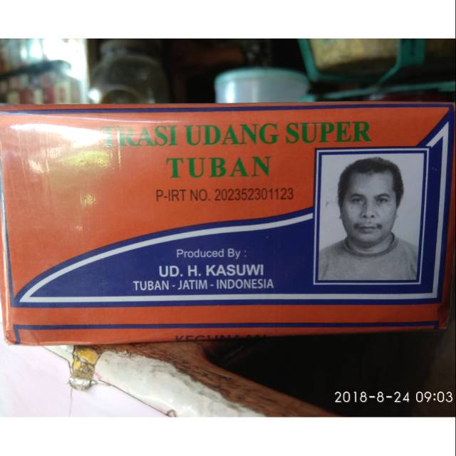 

Terasi Udang H. Kasuwi Khas Tuban 240gr (no.1) TERLARIS