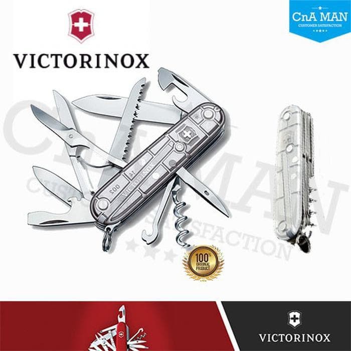 Produk Terbaru - Victorinox Climber Silvertech Swiss Army Knife Pisau Lipat Original