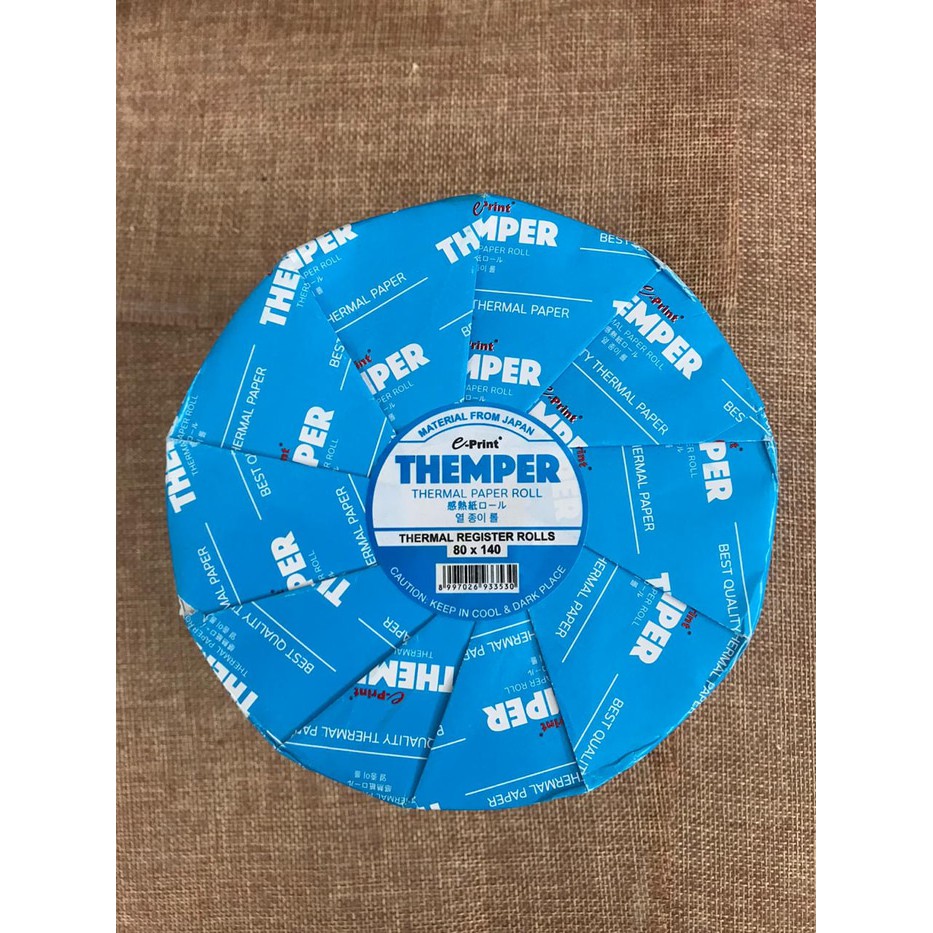 

kertas Thermal / Thermal Paper Roll / Themper e-Print 80x140