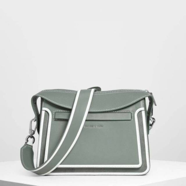 CK Top Flap Satchel