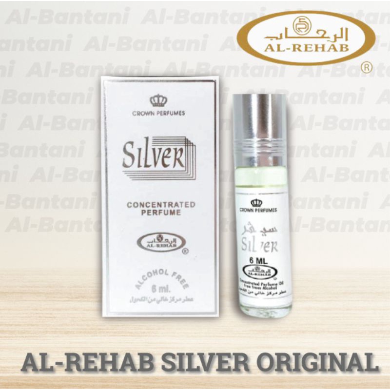 PARFUM AL REHAB SILVER ORIGINAL 6ml