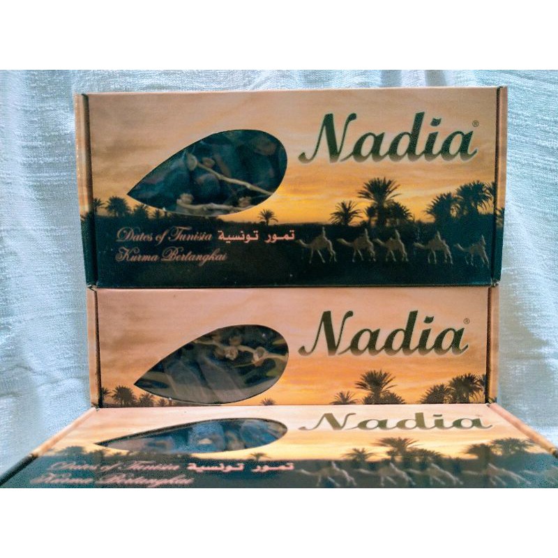 

KURMA TUNISIA TANGKAI KEMASAN 500gr NADIA