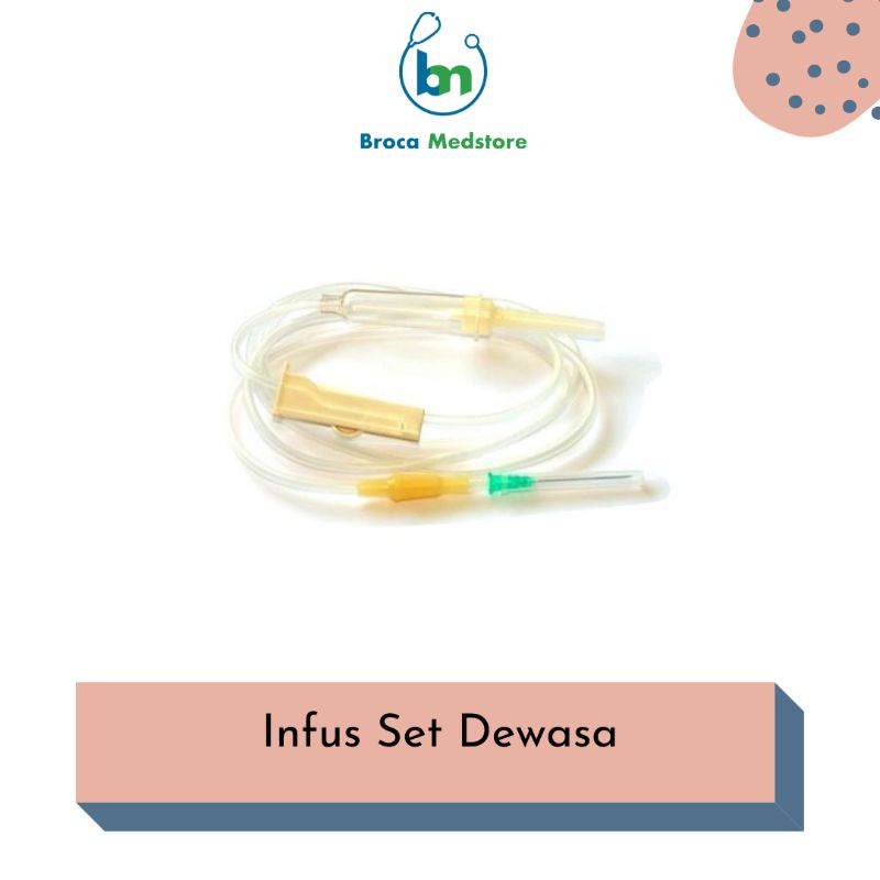Selang infus / infus set dewasa