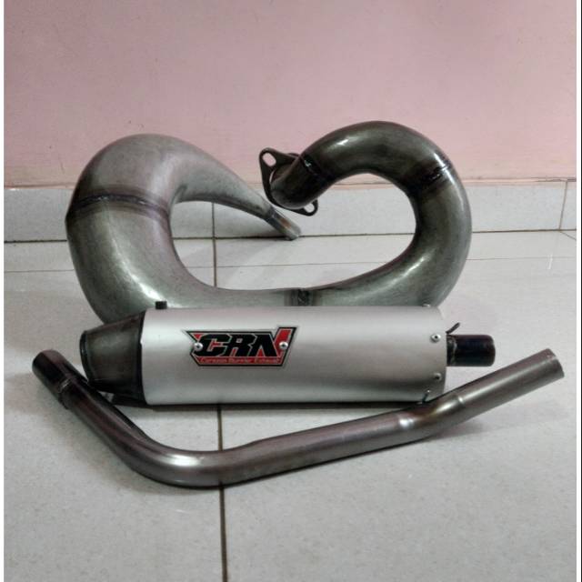 knalpot udang ninja r ninja rr fizr rx king galvanis model ktm