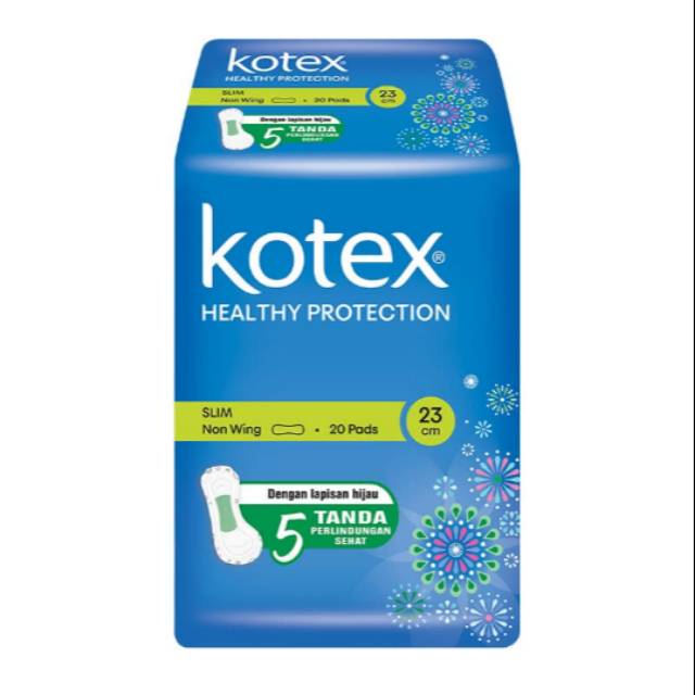 KOTEX Soft & Smooth Slim Non Wing - 20 S