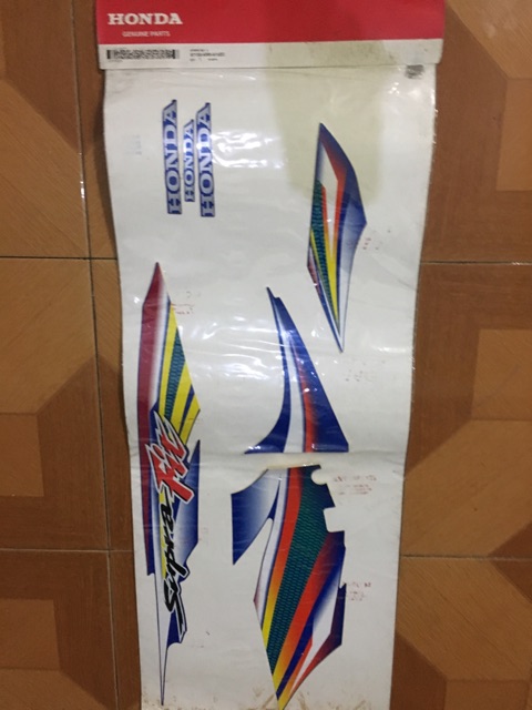 Sticker-striping Honda supra Fit lama HGP ORI 871X0-KRS