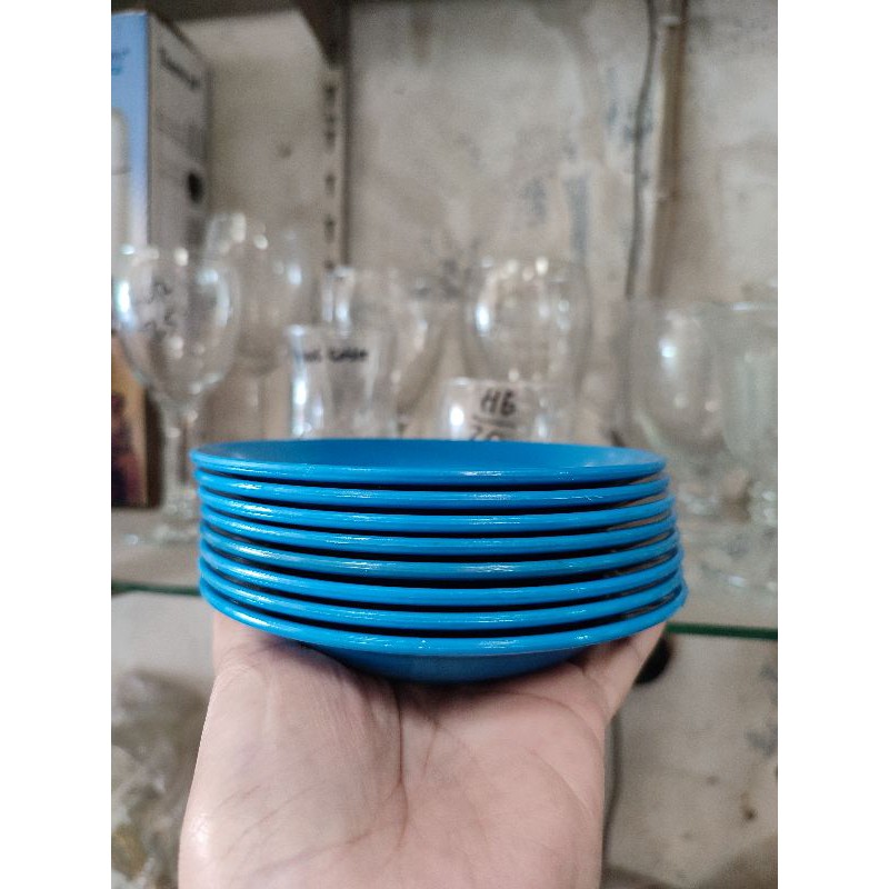 Piring Pisin Semi melamin/Pisin melamin/Tatakan kue