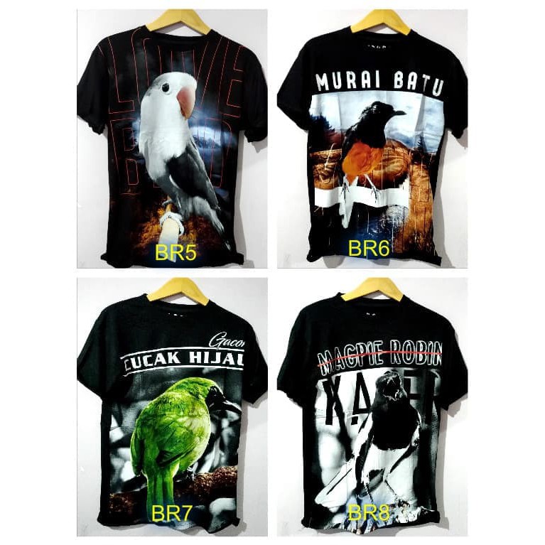 Kaos Burung Kicau Mania Shopee Indonesia
