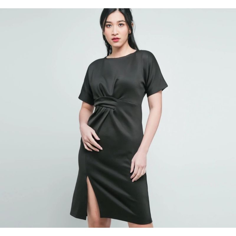 NEW POSHBOY SCUBA BLACK DRESS ORIGINAL COUNTER