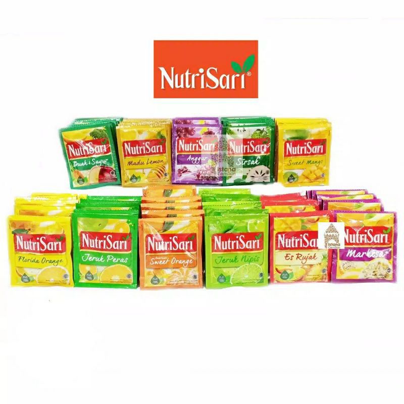 

Nutrisari miniman sachet