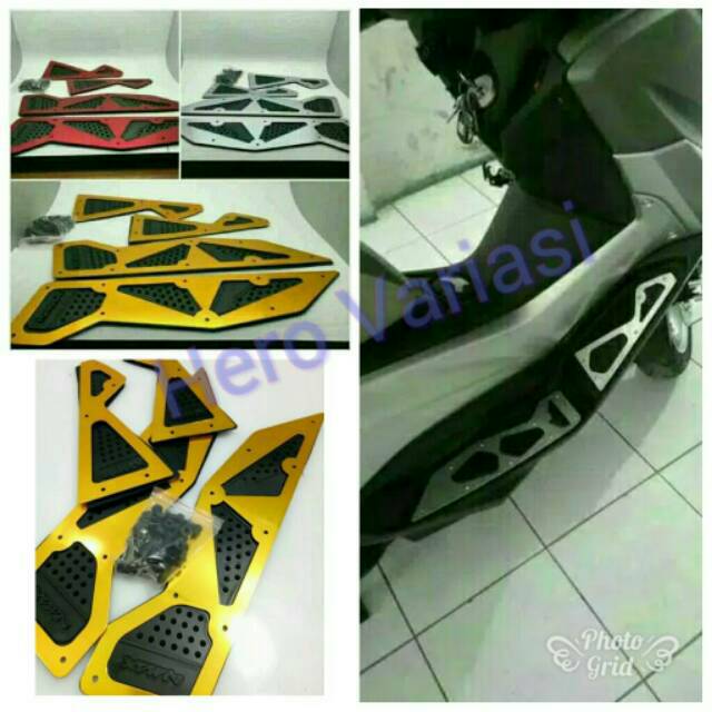 bordes nmax / pijakan nmax / karpet nmax / injakan alas kaki nmax